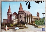 Carte postala Hunedoara Castelul Corvinestilor, Circulata, Printata