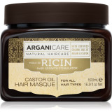Arganicare Ricin Hair Growth Stimulator masca de &icirc;ntărire pentru părul slab, cu tendința de a cădea pentru toate tipurile de păr 500 ml