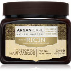 Arganicare Ricin Hair Growth Stimulator masca de întărire pentru părul slab, cu tendința de a cădea pentru toate tipurile de păr 500 ml