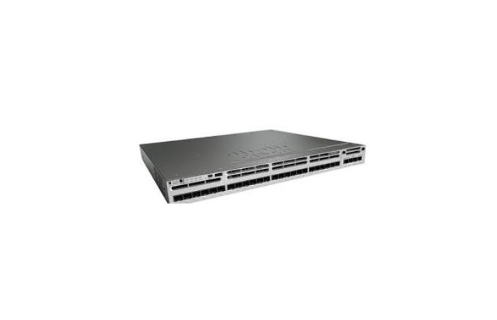 Switch second hand Cisco Catalyst WS-C3850-24S-S Layer 3 24 x SFP cu modul C3850-NM-2-10G