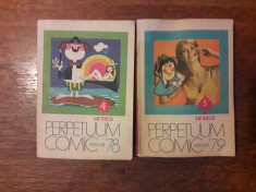 Almanah Perpetuum comic Urzica 1978 + 1979 / R7P1S foto