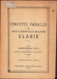 C5549N Cinstitul Paraclis și viața Sf&acirc;ntului Mucenic Vlasie 1928