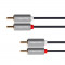 Cablu 2x RCA - 2x RCA 3m Basic Kruger&amp;Matz