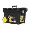 Cutie Scule cu Roti Stanley ProMobile, Negru, 62cm, Maner Ergonomic, Blocabila, Carucior Transport Depozitare