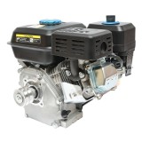 Motor pe benzina cu fulie 7.5CP, 4 timpi, ax cu pana 20mm pornire sfoara Breckner Germany