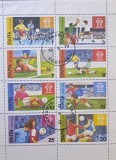 Staffa Scotland 1978 - Seria Completă Campionatul Mondial de Fotbal din Argentina '78 Colita de 8 Valori MNH - Cod: -SW13