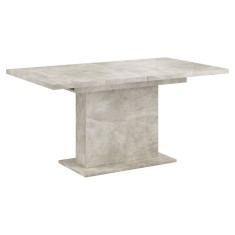 Masa extensibila DTD gri Boba 160-200x90x77 cm