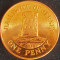 Moneda exotica 1 PENNY - ISLE OF MAN, anul 2016 *cod 668 = A.UNC