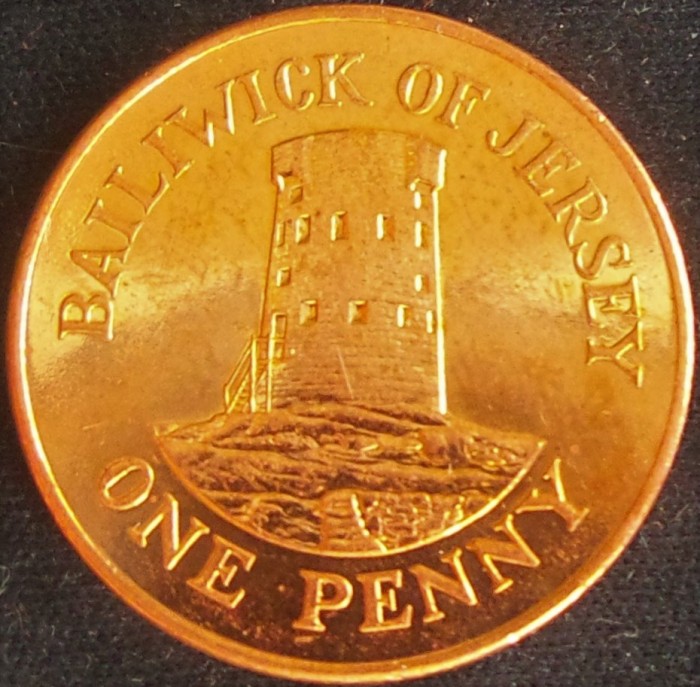 Moneda exotica 1 PENNY - ISLE OF MAN, anul 2016 *cod 668 = A.UNC