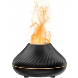 Umidificator cu difuzor de aroma cu flacara falsa 3D lumina de noapte cu 7