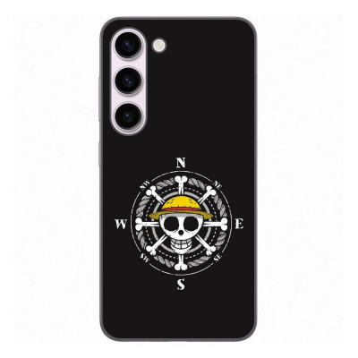 Husa compatibila cu Samsung Galaxy S23 Silicon Gel Tpu Model One Piece Logo foto