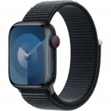 Cumpara ieftin Apple Watch S9, Cellular, 41mm, Midnight Aluminium Case, Midnight Sport Loop