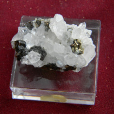 Specimen minerale - CUART SI PIRITA (C4)