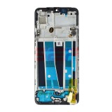 Display LCD Touchscreen cu Rama Original OPPO A91 Negru (Service Pack) Reno3