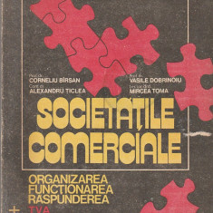 C. BIRSAN - SOCIETATILE COMERCIALE (ORGANIZAREA, FUNCTIONAREA, RASPUNDEREA)
