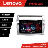 Navigatie Citroen C4 Lenovo Kit-088 8 core QLED 2K 4+64 360 Android Waze USB Navigatie Internet Youtube Radio CarStore Technology