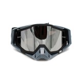 Ochelari cross/atv/enduro, Asix AS1, lentila argintie, culoare rama gri/negru ma... Cod Produs: MX_NEW KAI-91