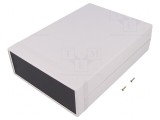 Carcasă ABS gri IP54 200x280x76mm cu panou