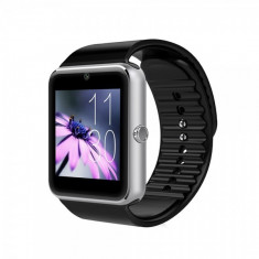 Ceas smartwatch OEM-GT8, Cartela Sim, Camera, Apelare BT, Facebook, WhatsApp, Pedometru, Antizgarieturi, Slot Card, foto