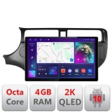 Navigatie dedicata Kia Rio 2011-2014 N-rio-11 Edonav ecran 13&quot; 2K 8 si 128 Android Waze USB Navigatie 4G 360 Toslink Youtube Radio CarStore Technology
