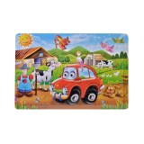 Puzzle 24 piese, Ferma, pentru copii, ATU-080527