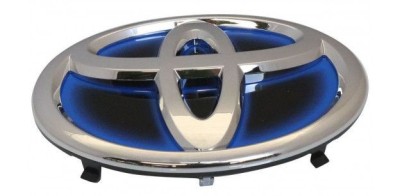 Emblema grila radiator Toyota Auris (E18), 07.2015-, model: hybrid, montare fata, OE foto