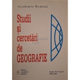 Studii si cercetari de geografie, vol. XLV - XLVI (Editia: 1999)