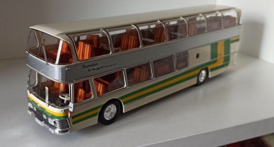 Macheta Neoplan NH22 Skyline autocar 1983 - IXO 1/43 (autobuz) foto