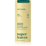 Attitude Super Leaves Natural Deodorant deodorant solid natural fără aluminiu Earl Grey &amp; Cucumber 75 g