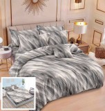 Cumpara ieftin Lenjerie Pat Delvira Sx021, Bumbac, 6 Piese, Cu Elastic, Gri, Imprimeu