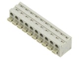 Regletă de conexiuni PCB, 10 pini, 17,5A, 5 mm, dreaptă