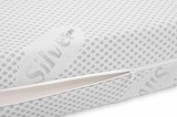 Husa Saltea Silver Forte 180x200x20 cm, lavabila, cu fermoar Relax KipRoom, Somnart