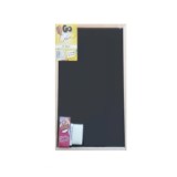 Tabla din lemn pentru copii,desenat si colorat, 40x60 cm, crete,burete si marker incluse - Multicolor
