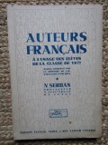 N. Serban - Extraits des auteurs francais A L USAGE DES ELEVES DE LA CLASSE DE VI-EME