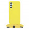 Husa pentru Samsung Galaxy A34 5G, Techsuit Crossbody Lanyard, Yellow