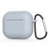 Techsuit - Silicone Case - for AirPods 4, Smooth Ultrathin Material - Grey