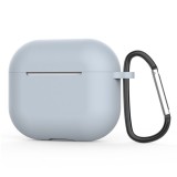 Techsuit - Silicone Case - for AirPods 4, Smooth Ultrathin Material - Grey