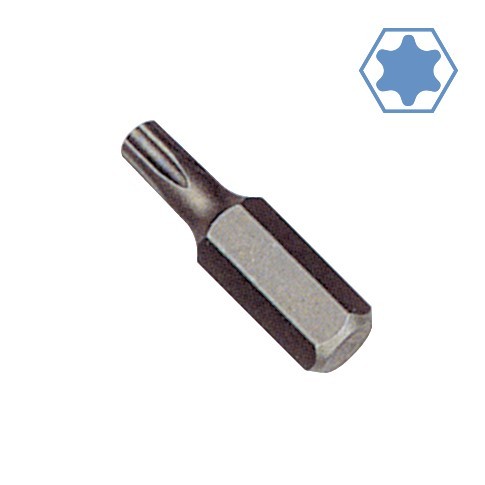 Torx Bit T45, 8mm Hex Bit, S2 Stahl, Profi Schrauberbit