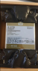 WD Gold 8TB Datacenter Hard Disk HDD 7200RPM SATA3 128MB WD8003FRYZ foto