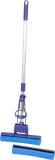 Mop cu burete MagicHome 27 cm, cu stoarcere tip roller si rezerva