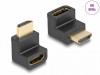 Adaptor HDMI 8K60Hz T-M unghi 90 grade, Delock 66458