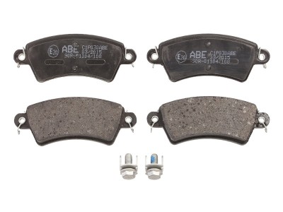 Set placute frana,frana disc PEUGEOT 306 (7B, N3, N5) (1993 - 2003) ABE C1P030ABE foto