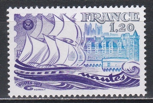 Franta 1979 - Congresul Federației Societăților Filatelice Franceze - Nantes, MNH