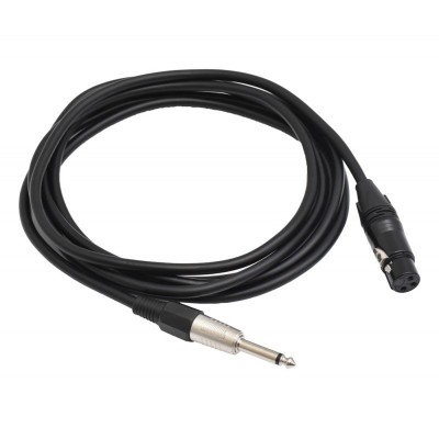 Cablu Audio Jack 6,3mm Tata MO - XLR Mama Prof - 6mm / 15m foto