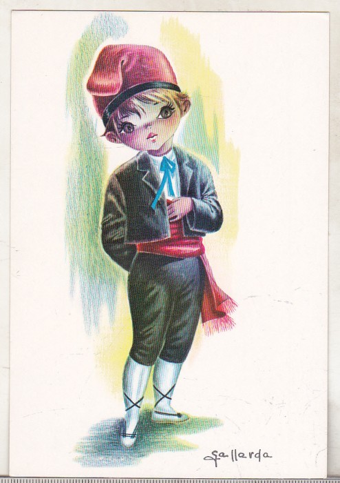 bnk cp Spania - Costume populare - Catalonia - necirculata