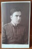 Fotografie tip carte postala, ofiter roman, 1930