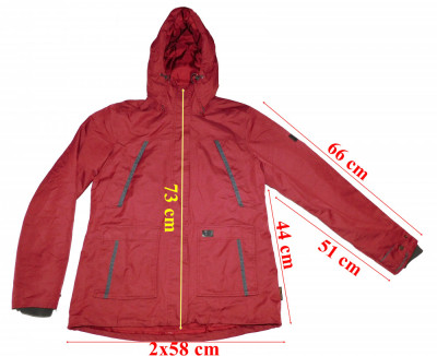 Geaca iarna Jack Wolfskin Texapore Microguard dama marimea cca.M foto