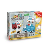 Set Creativ DIY Ciment Magic pentru Copii - Kit Complet cu Accesorii si Matrite, Strigo