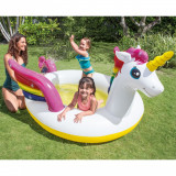 Intex Piscină cu pulverizare Unicorn, 272x193x104 cm