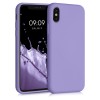 Husa pentru iPhone X / iPhone XS, Silicon, Mov, 49982.222, Carcasa, Kwmobile